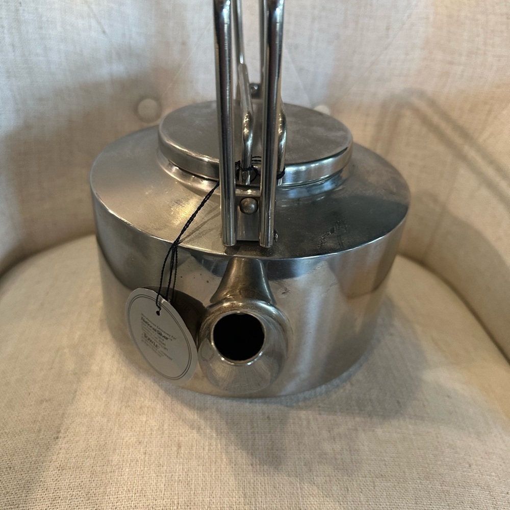 Vintage 80’s Towle National Silver Co. Teapot Stainless Steel 1983 NEW Retro - Picture 4 of 8